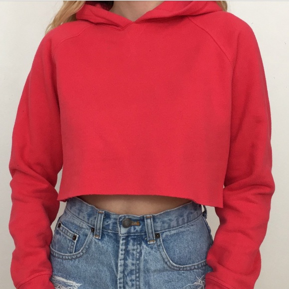 reebok cropped sweatshirt